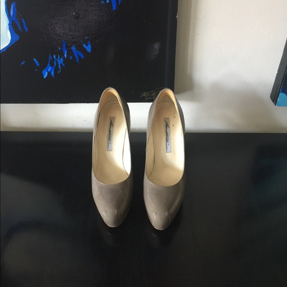 Escarpins Brian Atwood Maniac En Daim Vert - Taille 40, Plateforme, Neufs Avec étiquettes